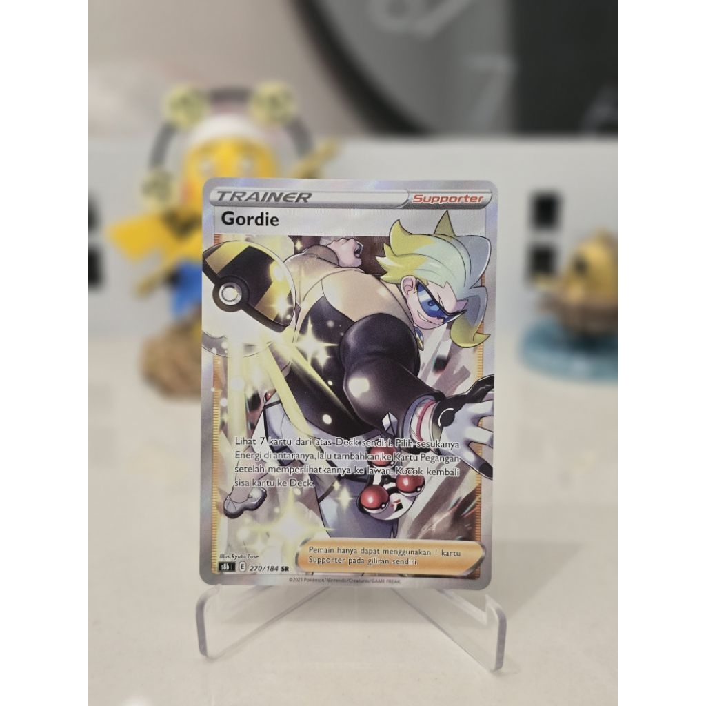 Kartu Gordie SR 270/184 Pokemon TCG Indonesia