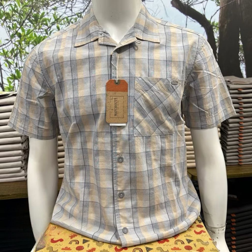 WATCHOUT CASUAL ORIGINAL Kemeja pria