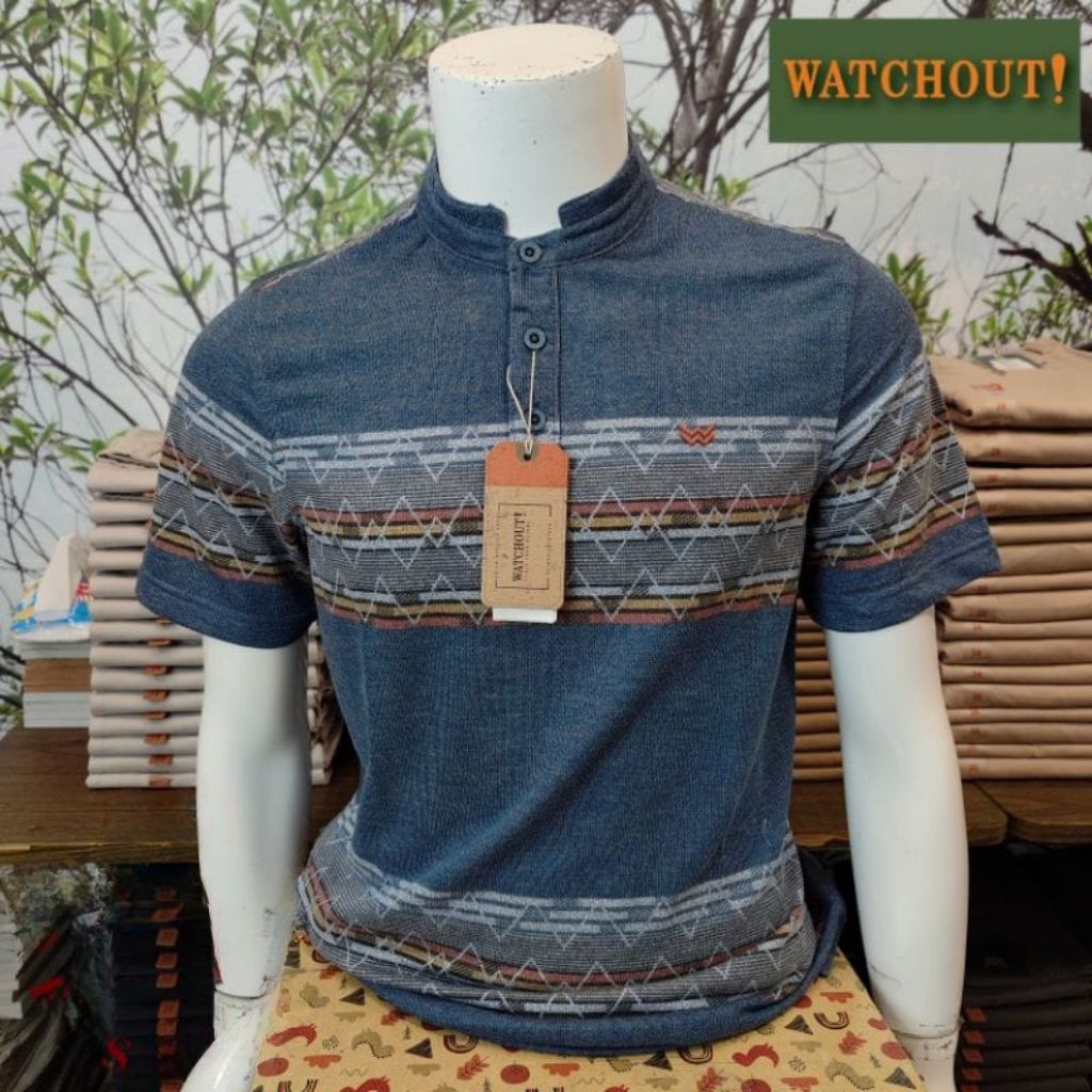 WATCHOUT CASUAL ORIGINAL Kaos pria