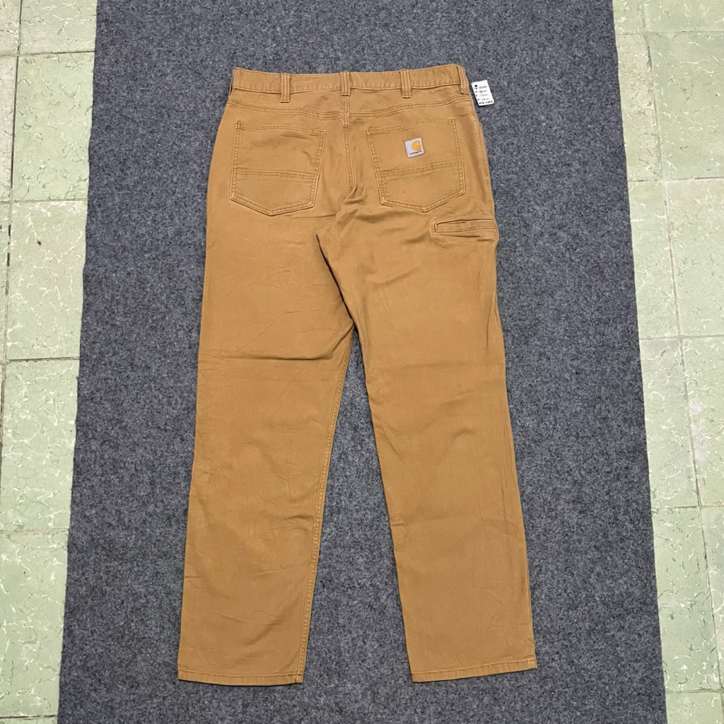 Carhartt Beige Workwear Relaxed Fit Flex Work Pants Original