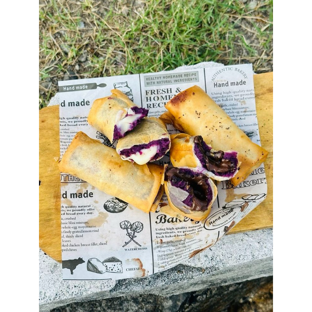 Lumpia Ubi Ungu Lumer