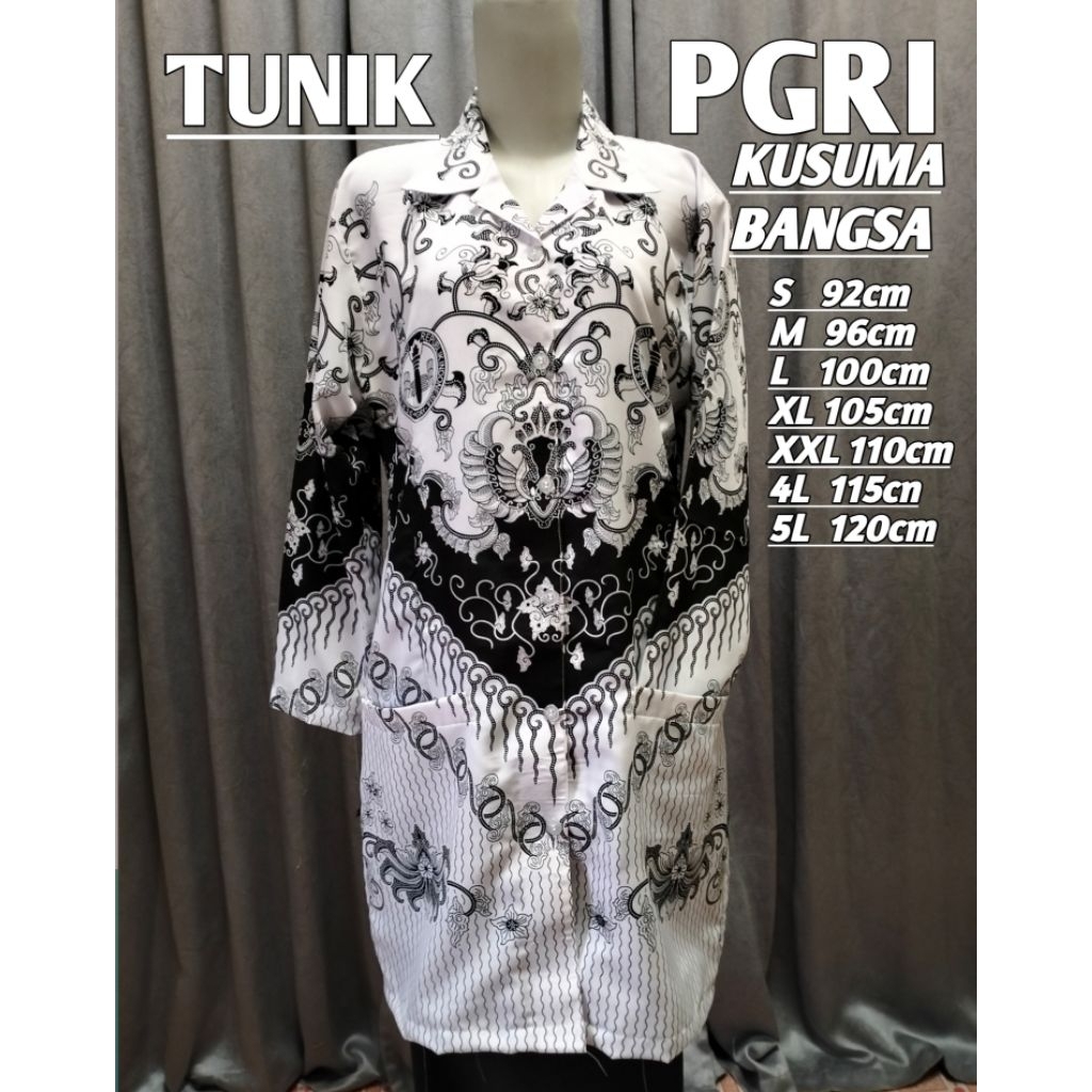 PGRI KUSUMA BANGSA WANITA TUNIK & BLOUSE LAPIS FURING RESMI KUSUMA BANGSA