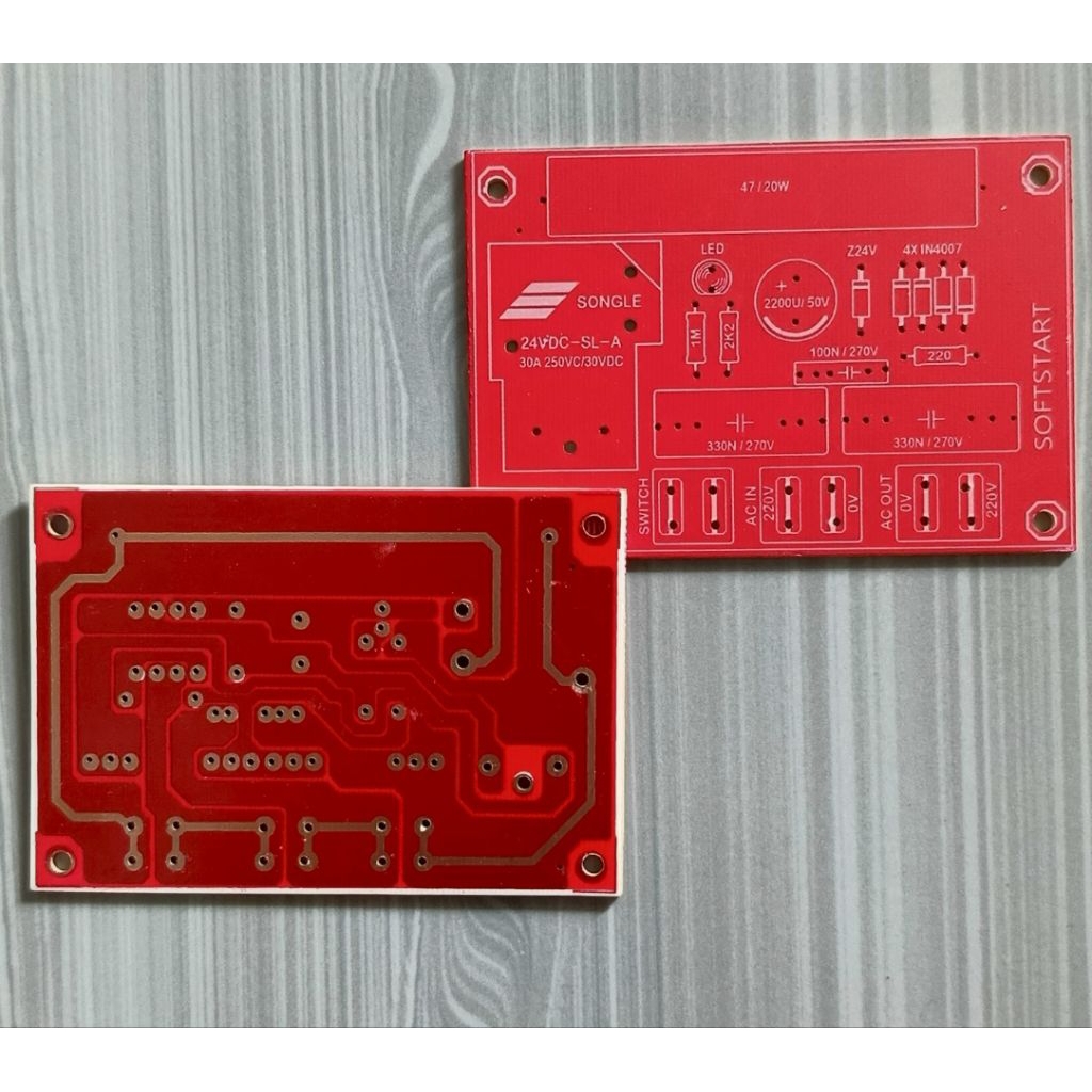 PCB SOFTSTART FIBER