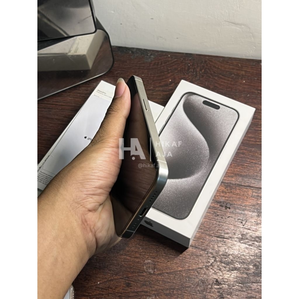 iPhone 15 Pro 128 GB second ex resmi ibox