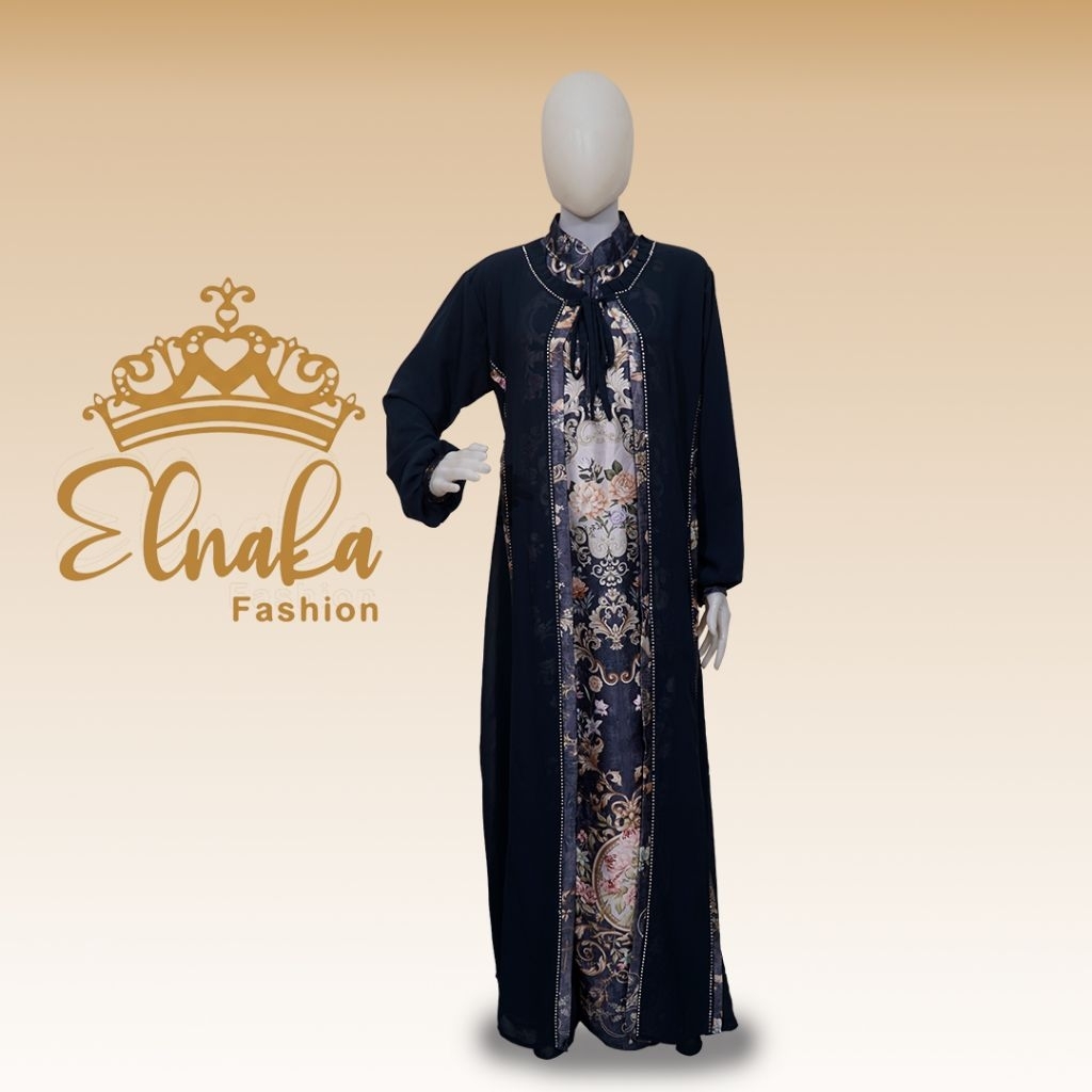 Elnaka Marwah_Gamis Mewah Ceruty Armany