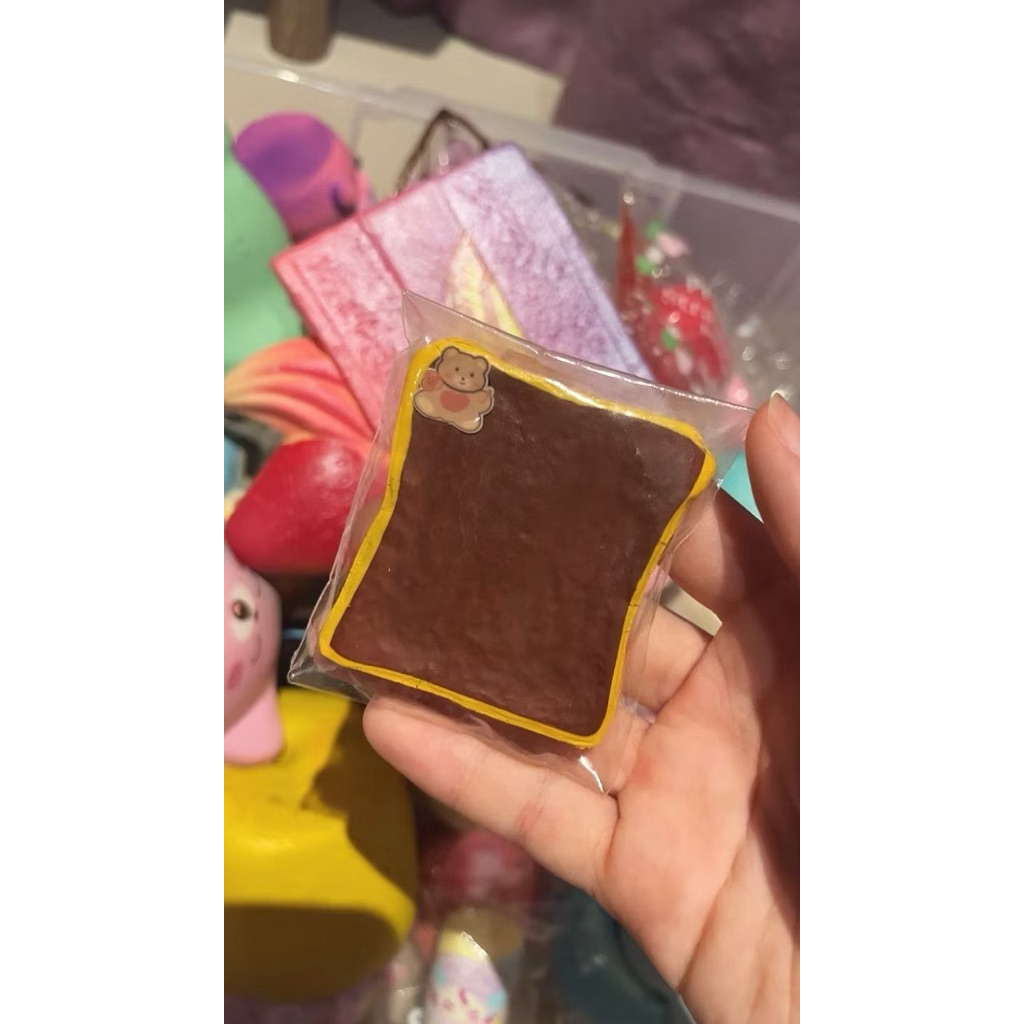 Ibloom squishy mini toast brown