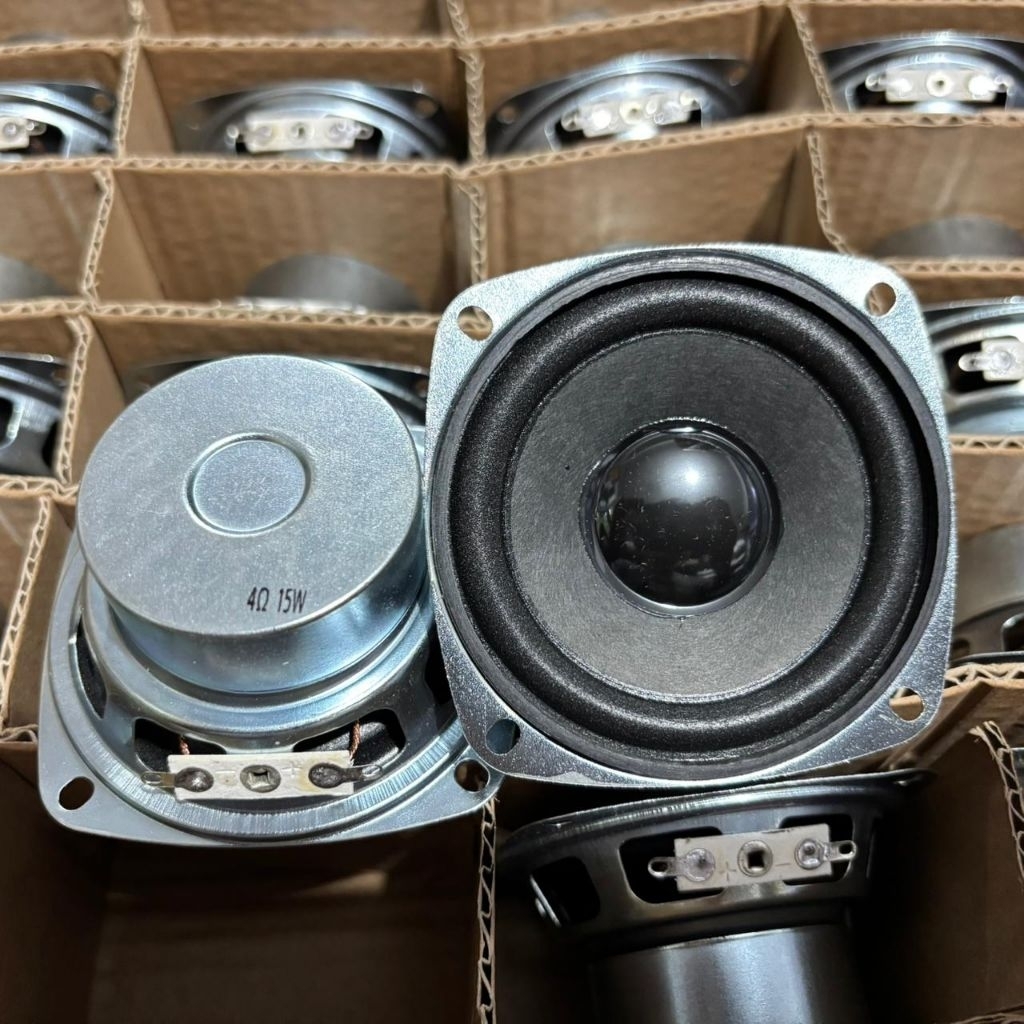 SPEAKER MINI 3 INCH 4 OHM 15 WATT MAGNET TUTUP SPEAKER 3 INCH BASS 4 OHM 15 WATT SPEAKER BASS WOOFER