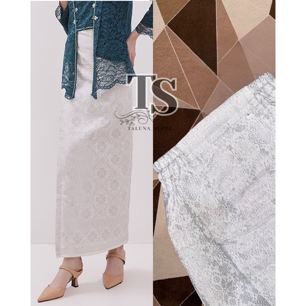 Rok Songket Span Premium/ Songket  Kebaya/ Bawahan Kebaya/Rok Span Kebaya