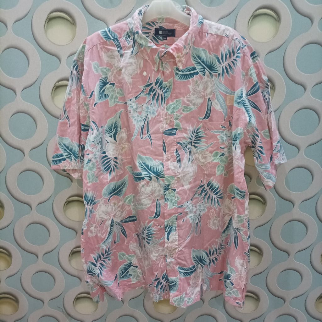 KEMEJA PANTAI PRIA REYN SPOONER SIZE XXL K009