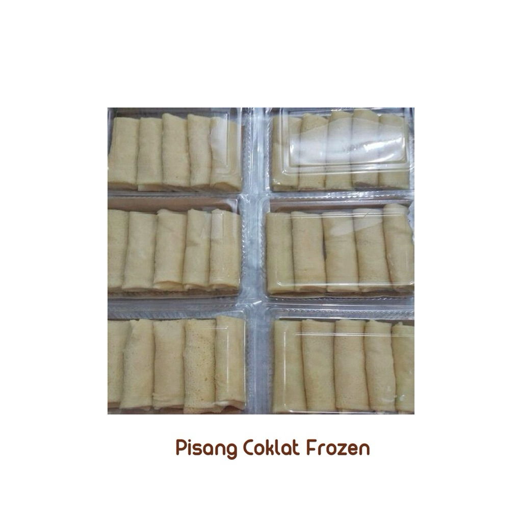 Pisang Coklat Frozen
