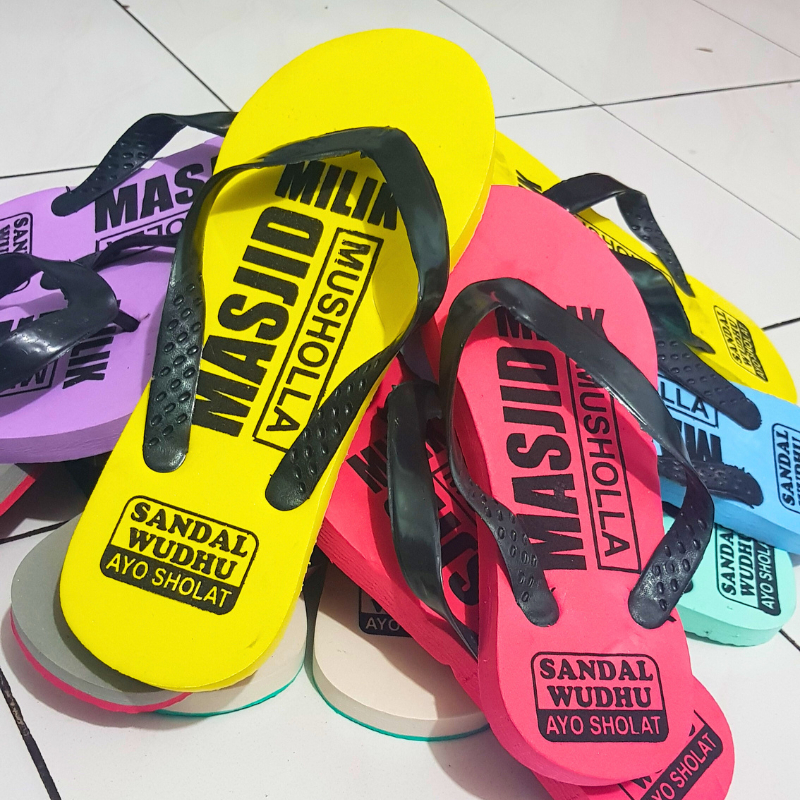 Sandal Wudhu Masjid Grosir 10 Pasang