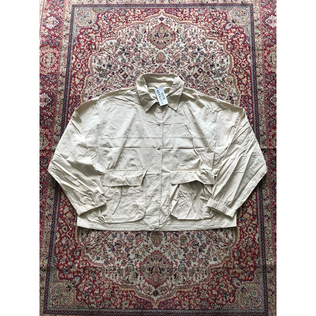 Spao overshirt big pocket casual jacket H400