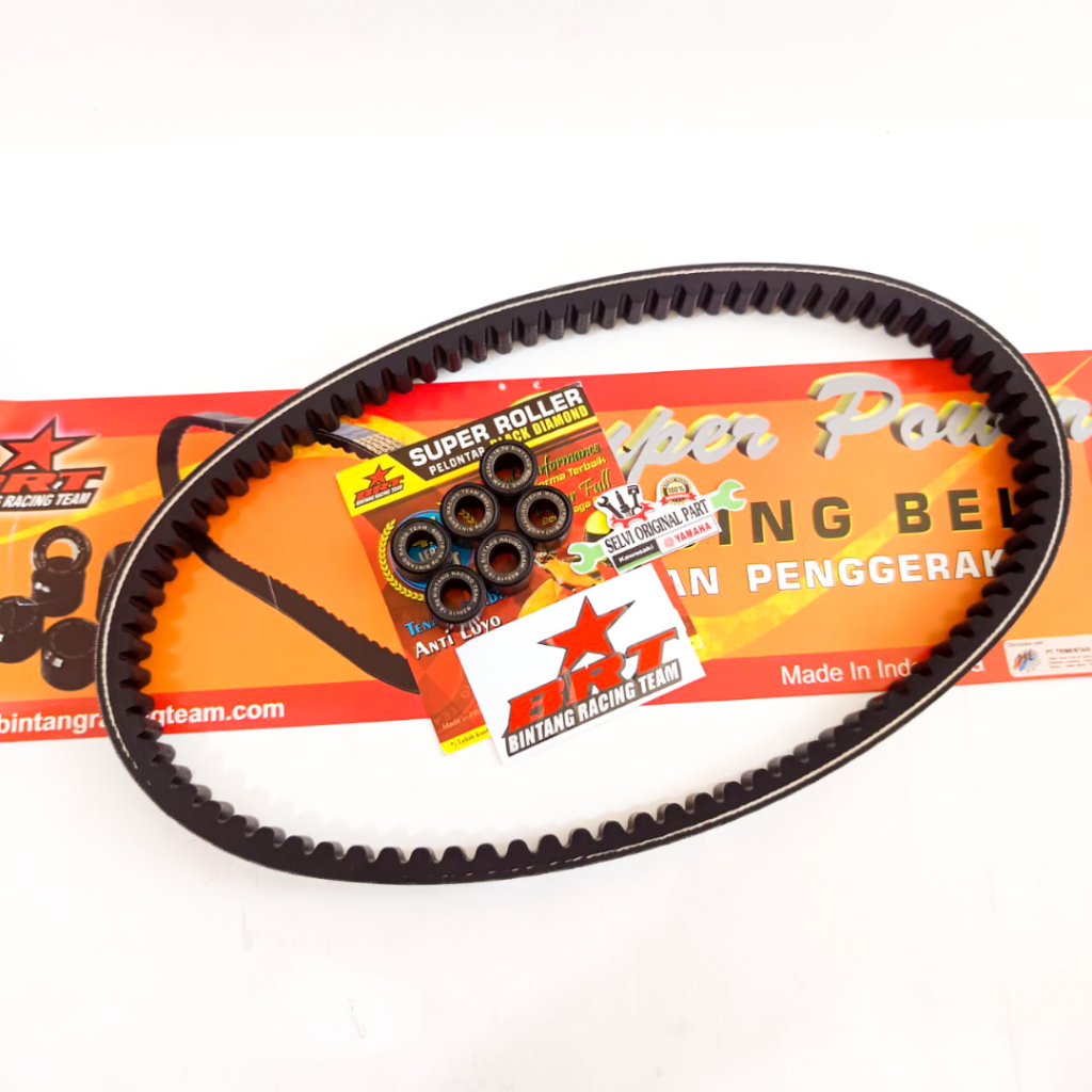 PAKET SUPER ROLLER & V BELT BELTING BRT VARIO125 OLD VARIO125 FI VARIO 125 NEW LED VARIO150 OLD NEW