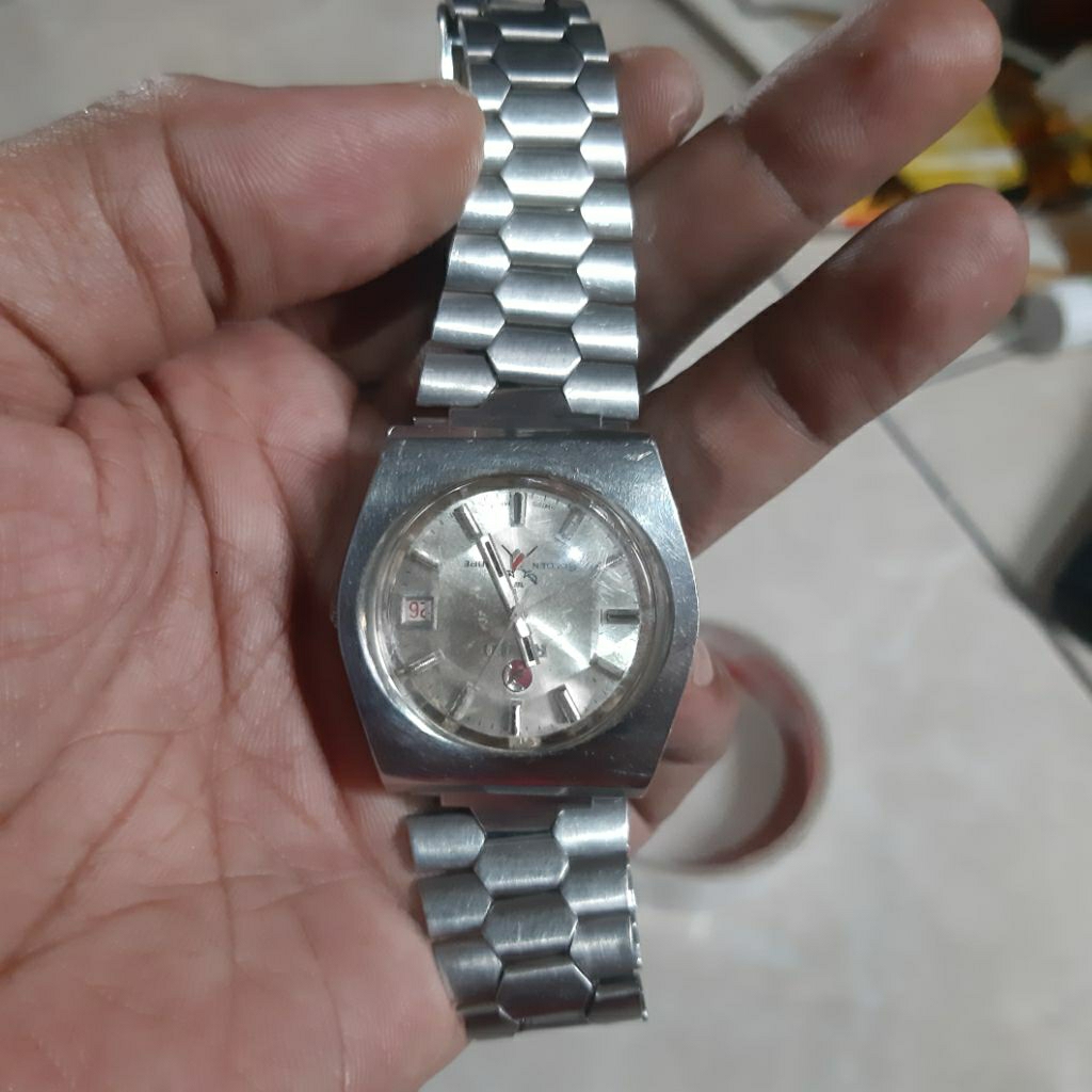 jam tangan wanita original RADO golden sabre automatic