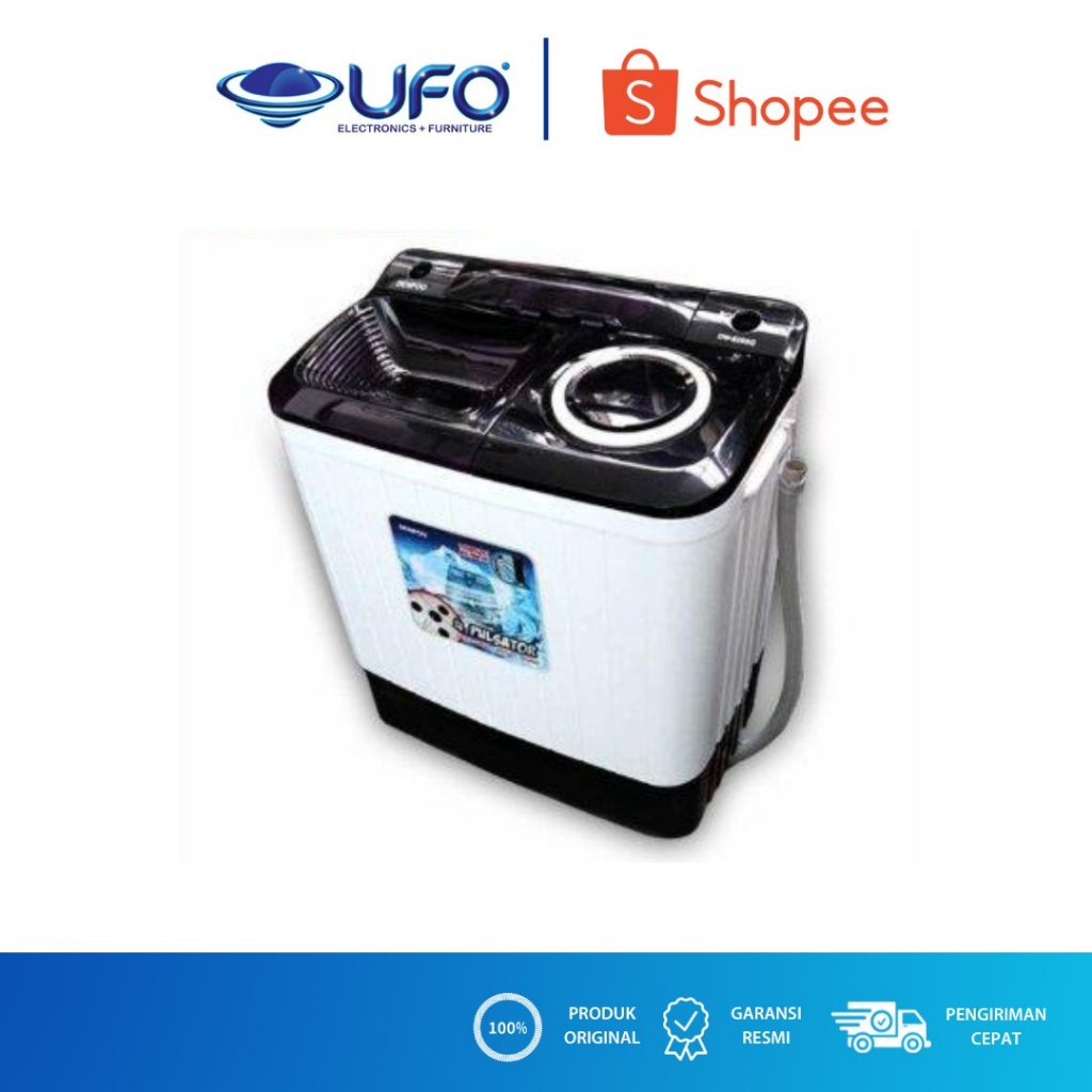 DENPOO MESIN CUCI 2 TABUNG 8 KG DW828
