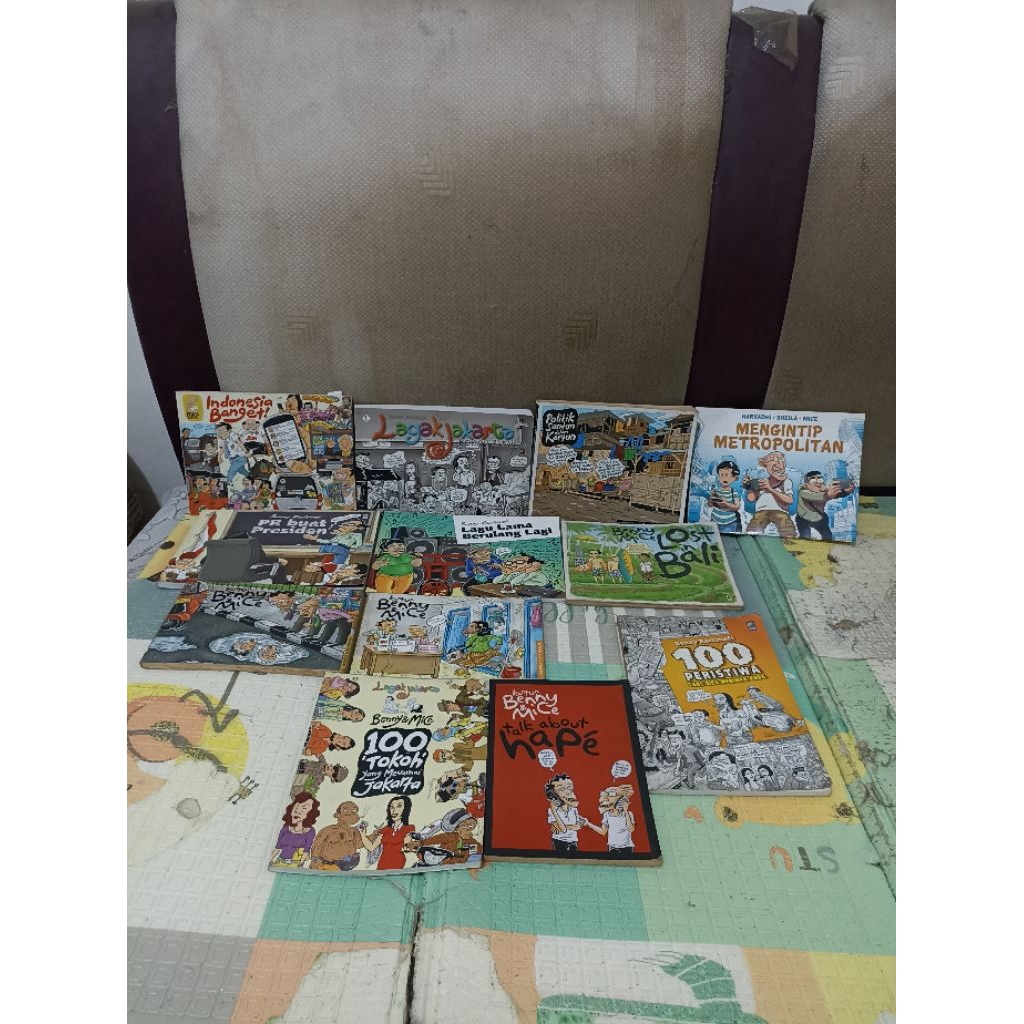 Paketan 12 Benny Mice - Benny Rahmadi Buku Lawas Original