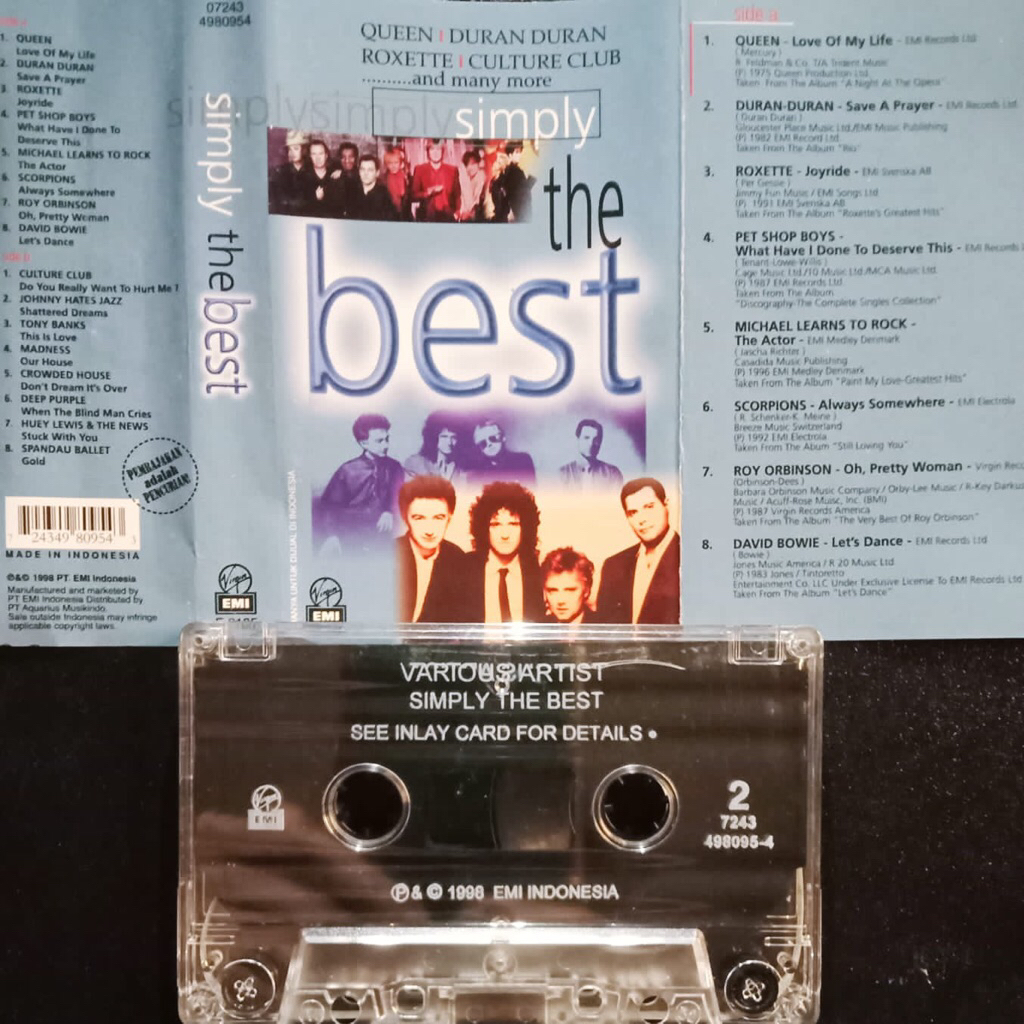 KASET PITA SIMPLY THE BEST QUEEN DLL