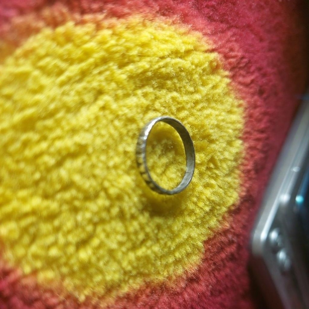 cincin perak era kerajaan sriwijaya asli temuan.