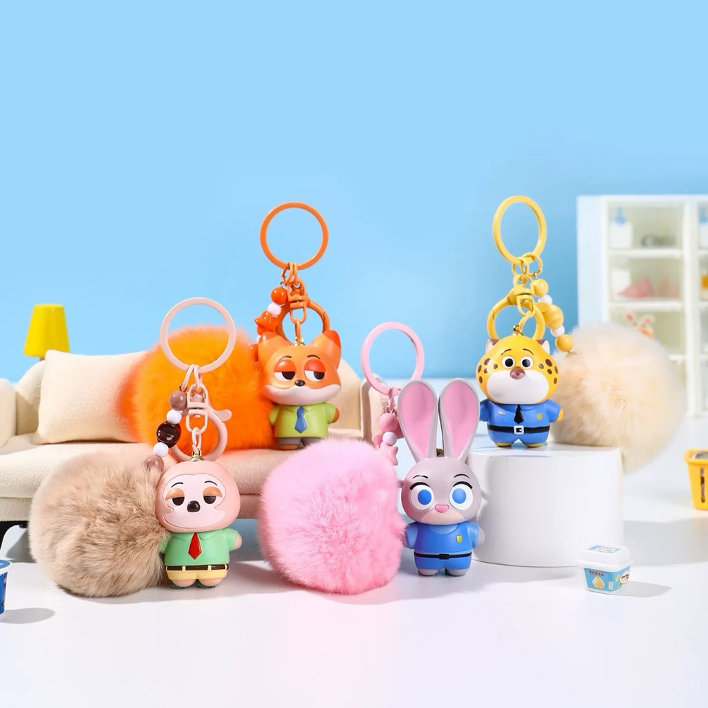 GANTUNGAN KUNCI KEYCHAIN DISNEY ZOOTOPIA