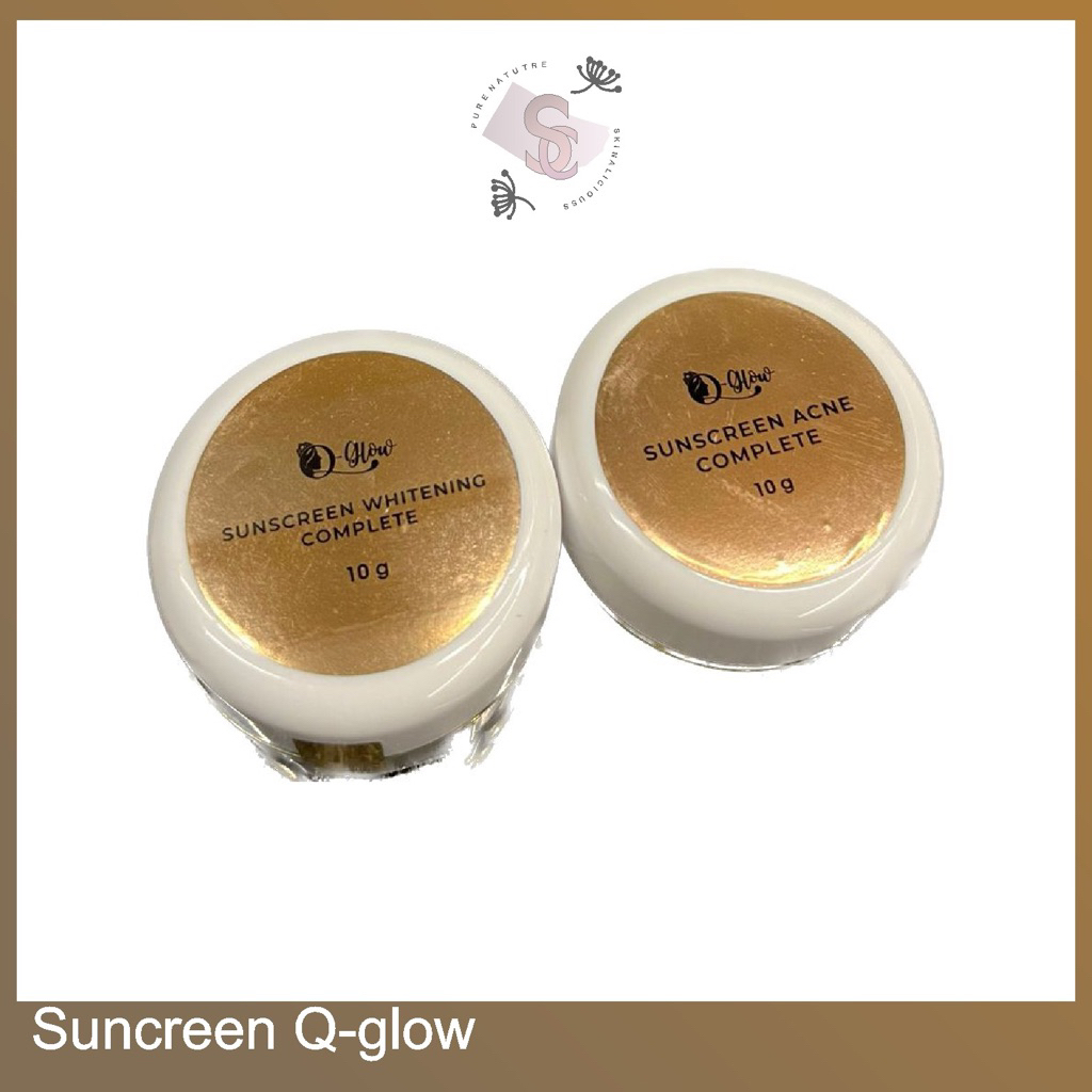 REAY SIAP KIRIM ) DAY CREAM WHITENING Q GLOW SKINCARE