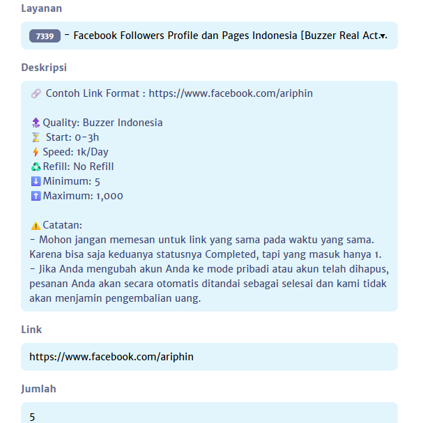follower indonesia Facebook Profile untuk akun profesional & fansPage juga Followers tiktok2 dari ak