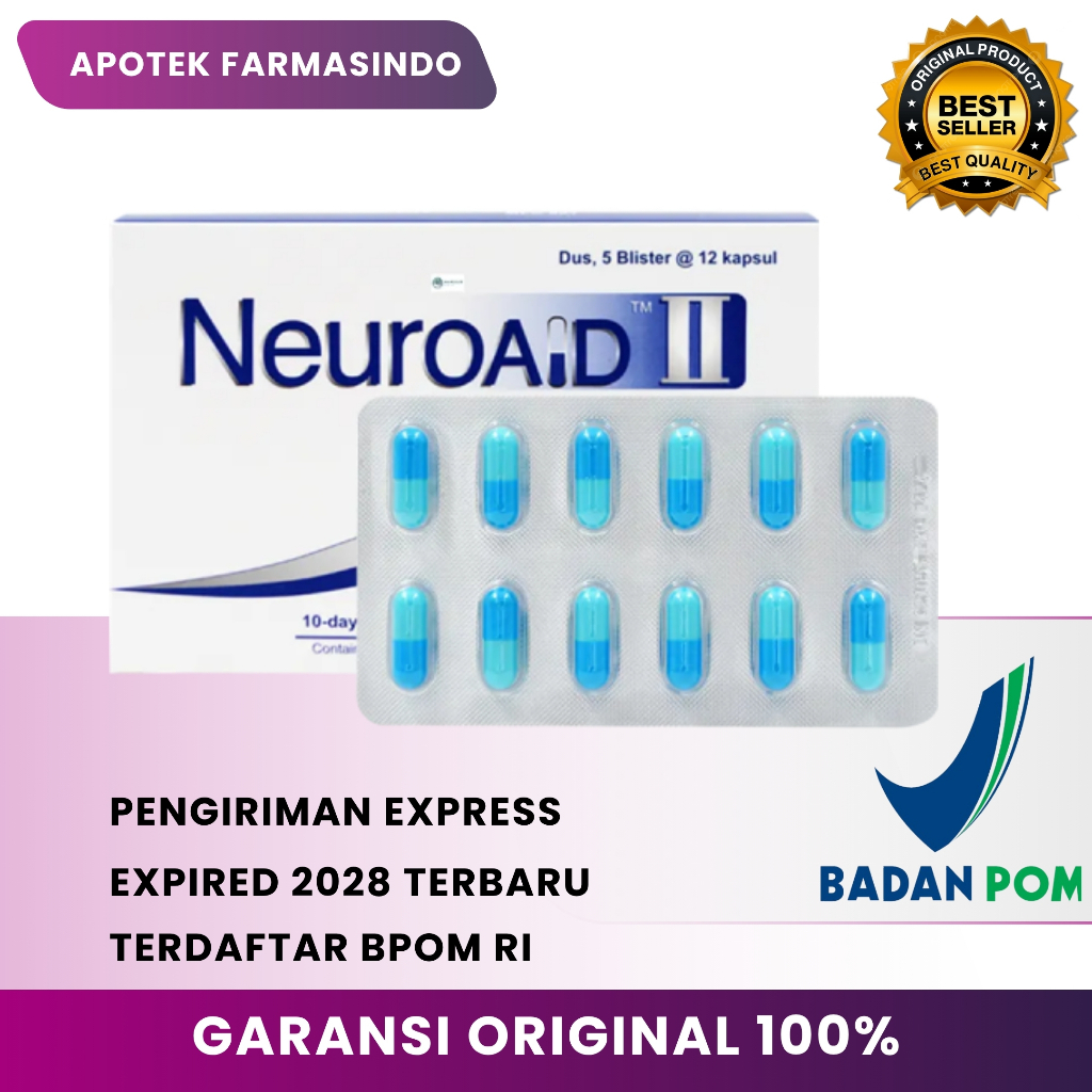 Neuroaid II Mlc 901 Original Obat Stroke ASLI