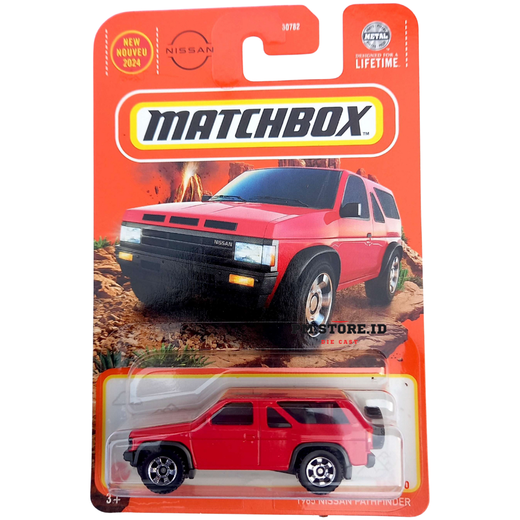 Matchbox 1985 Nissan Pathfinder Merah Original Mattel