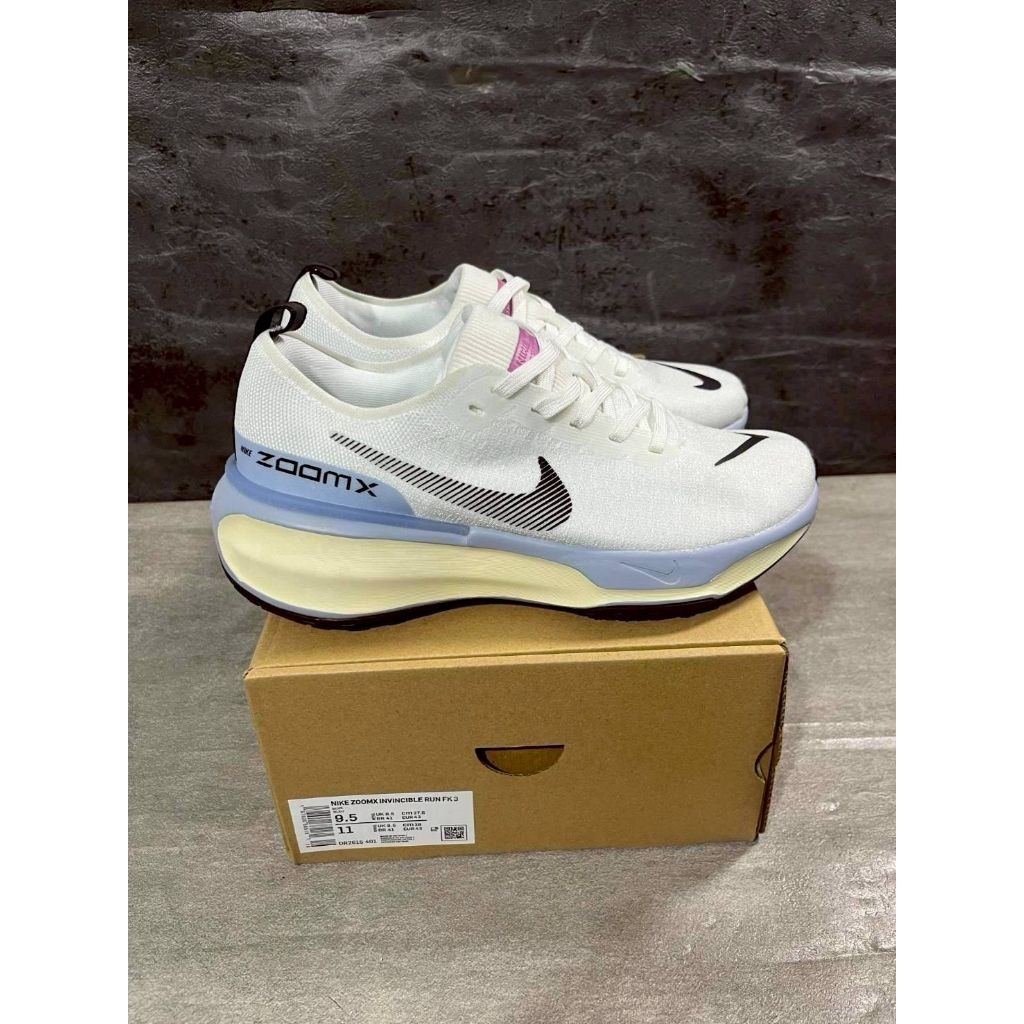 Nike ZoomX Invincible Run Flyknit 3 White Cobalt Bliss