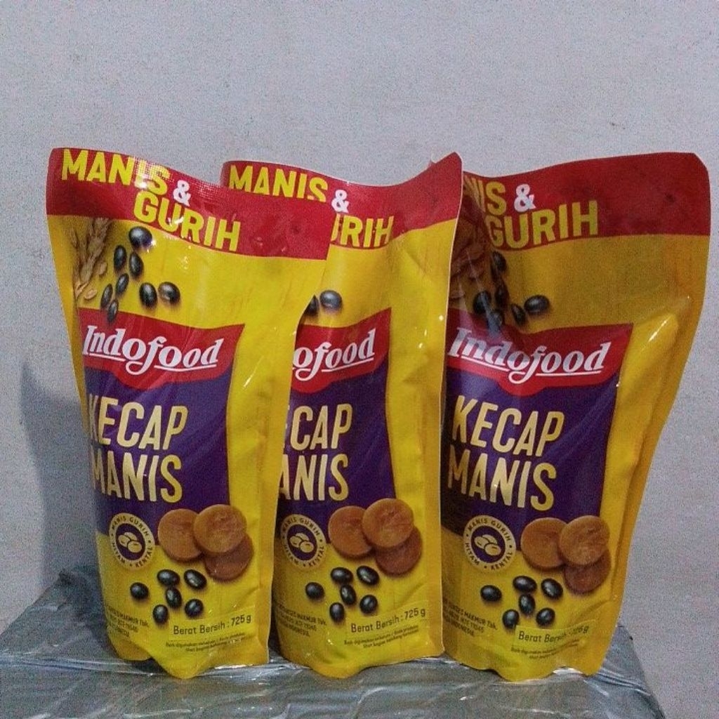 kecap manis Indofood 520ml/kecap manis Refill indofood