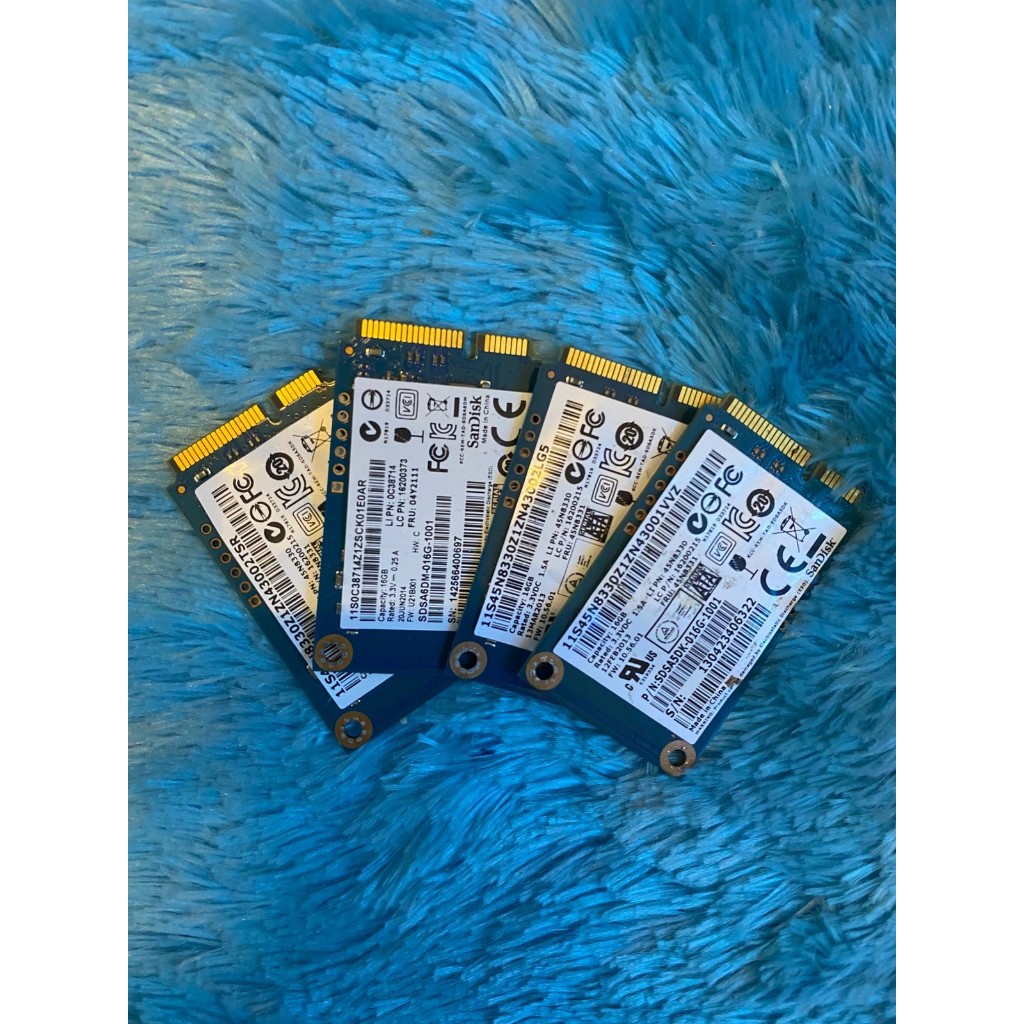 SSD mSATA / Hardisk Murah 16GB Sandisk Sentinel 100%