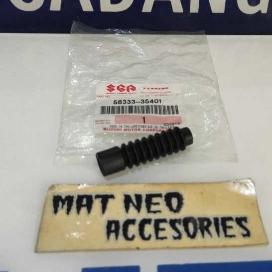 karet pelindung kabel gas satria 2 tak lumba hiu ts 125 original sgp