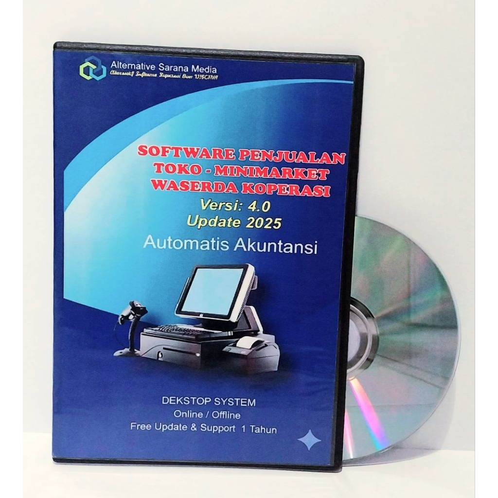 SOFTWARE TOKO, MINIMARKET, WASERDA KOPERASI