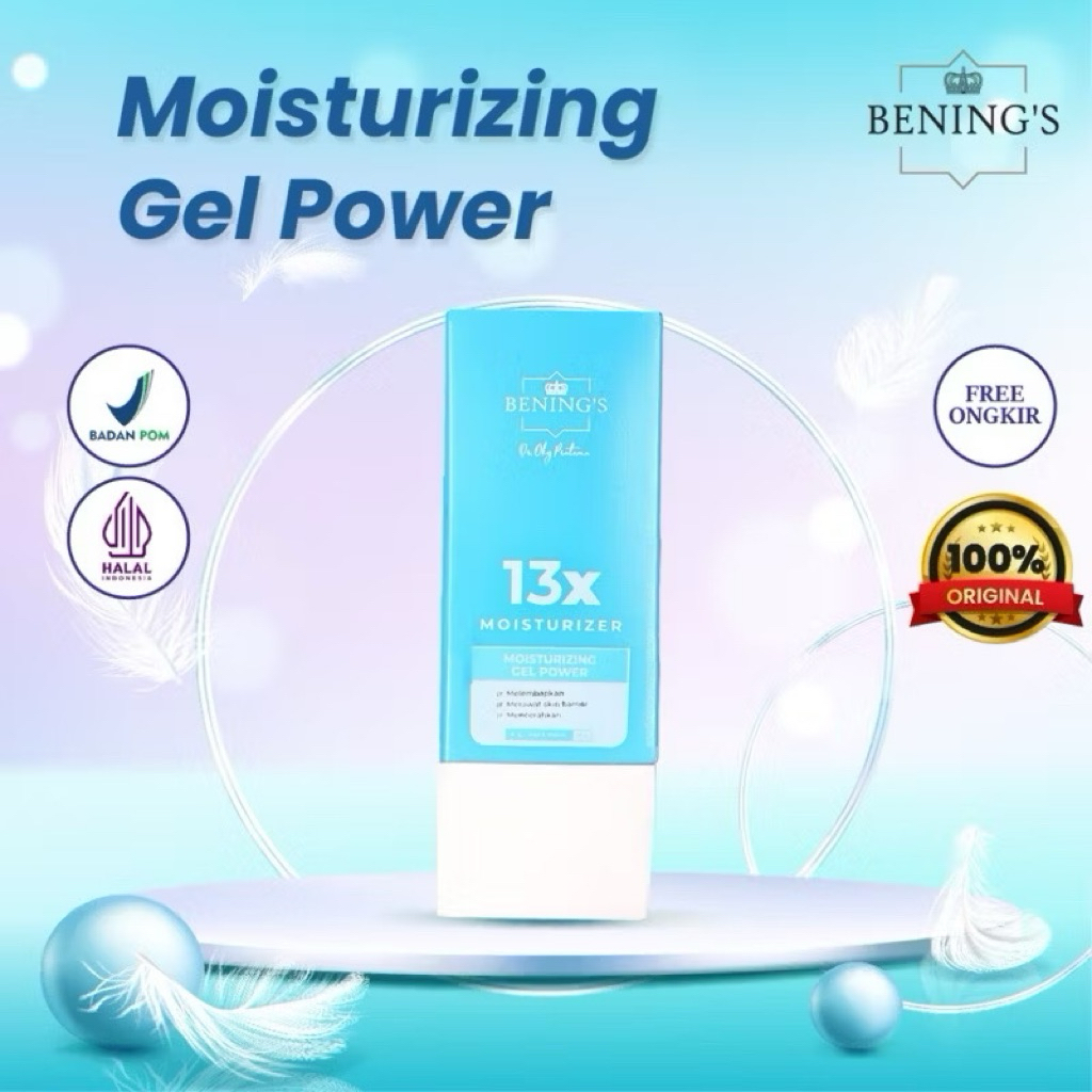 PRELOVED  BENING'S MOISTURIZER GEL POWER | BENINGS CLINIC OFFICIAL | BENING SKINCARE