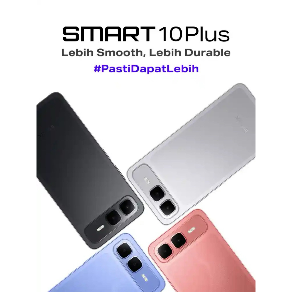 INFINIK SMART 10 Plus Garansi resmi 8/128 Ram up to 16GB