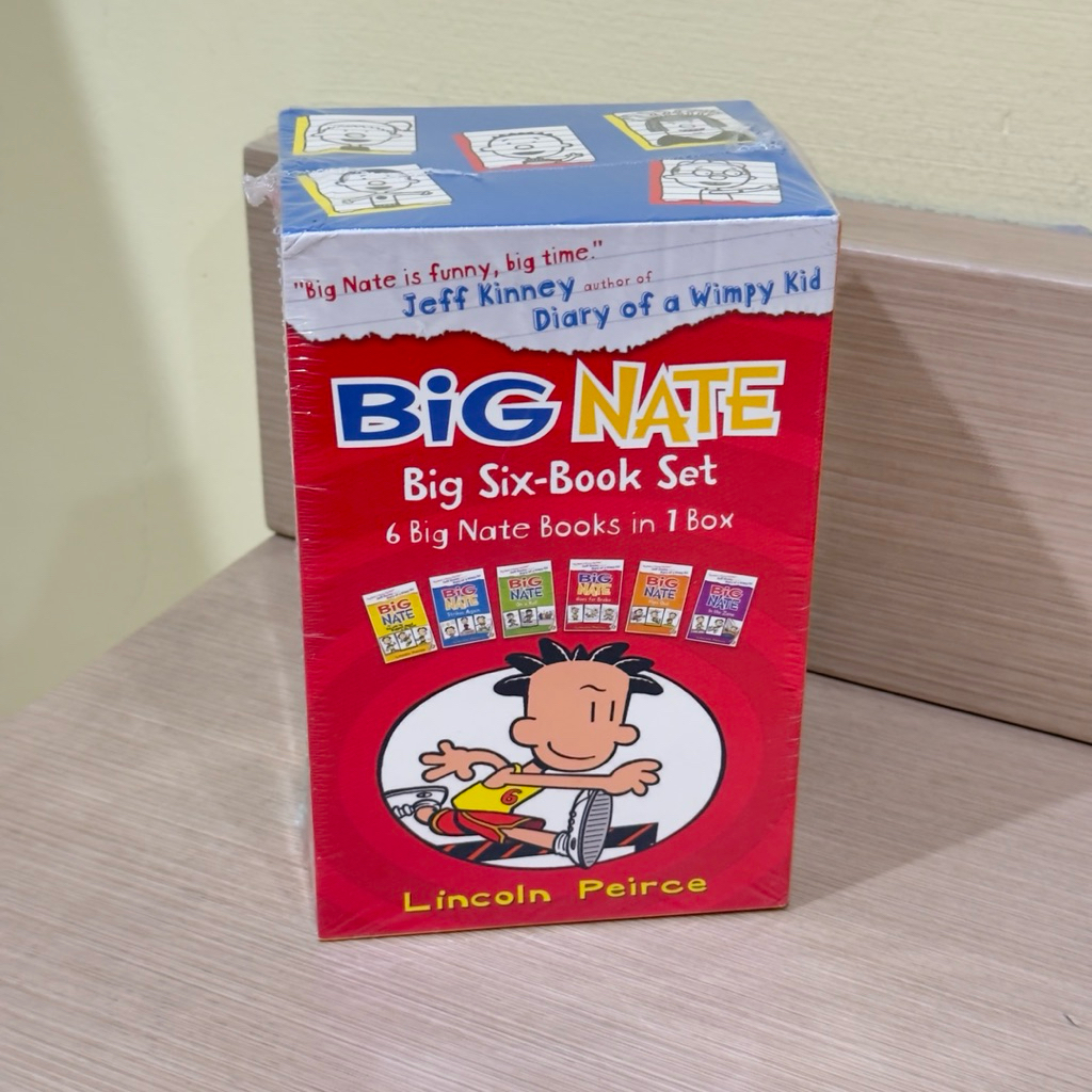 Big Nate Big Six-Book Set 6 Big Nate Books in 1 Box / English Book Original