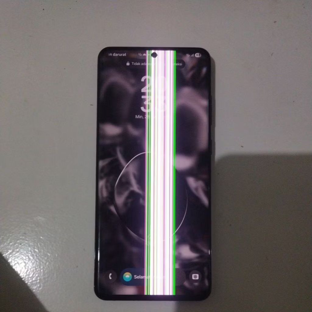 LCD + FRAME SAMSUNG S20 ULTRA MINUS GARIS
