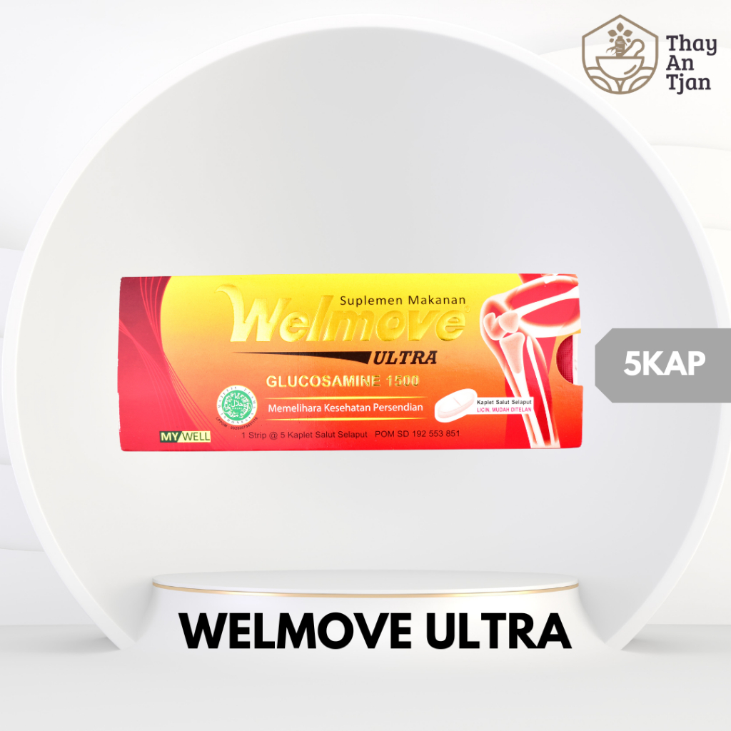 WELMOVE ULTRA | SUPLEMEN SENDI DAN TULANG | GLUCOSAMINE 1500