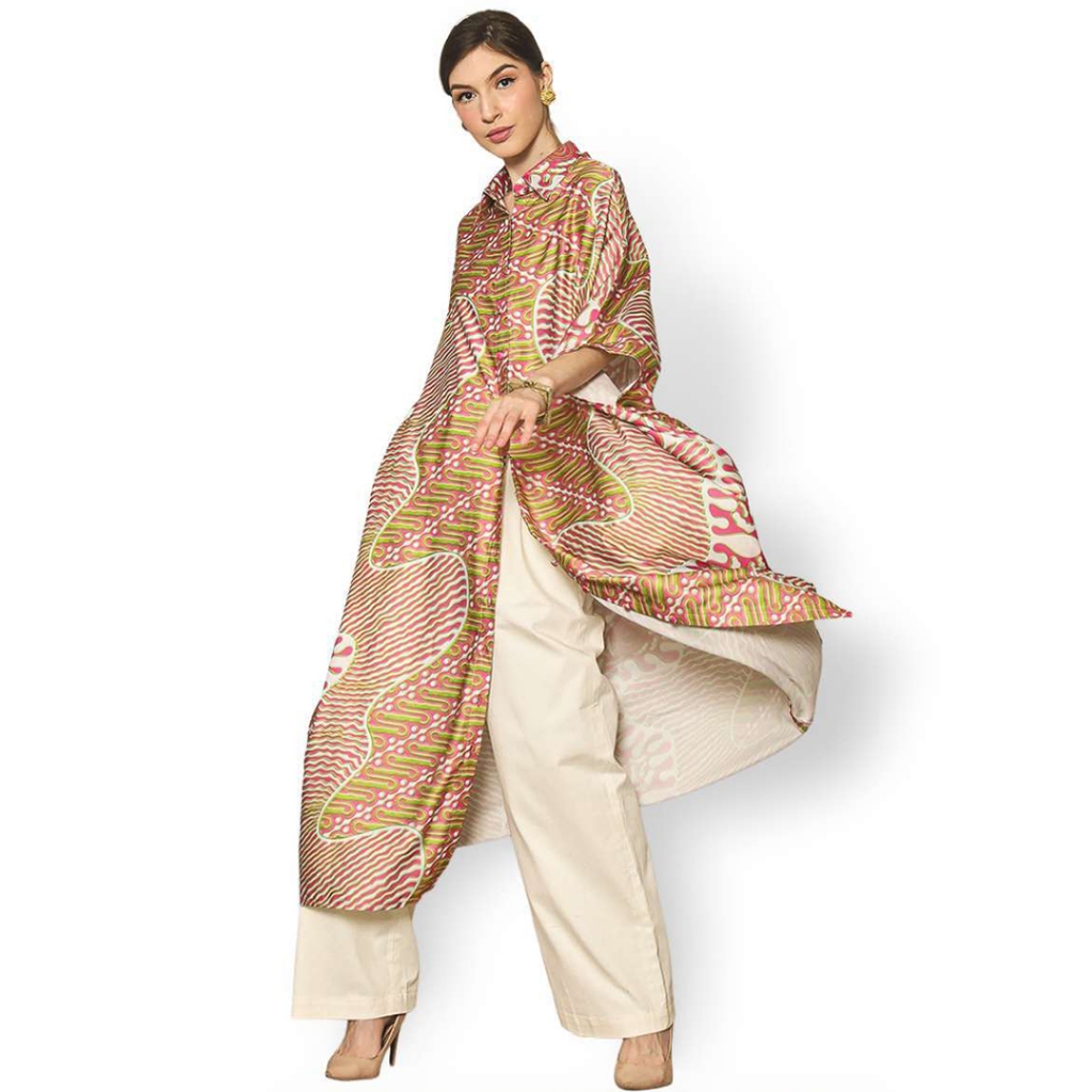 Kanzi Collection Exclusive Collared Kaftan