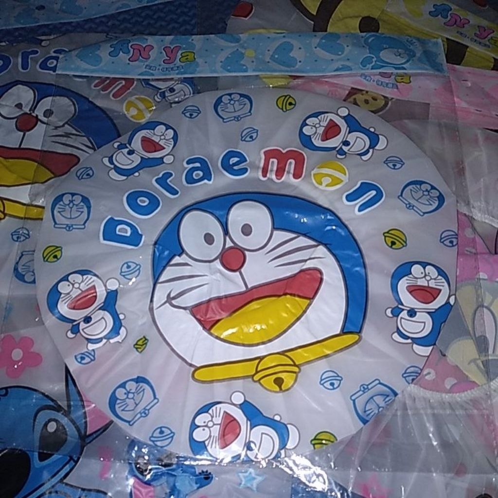 Shower Cap Motif Kartun Tebal