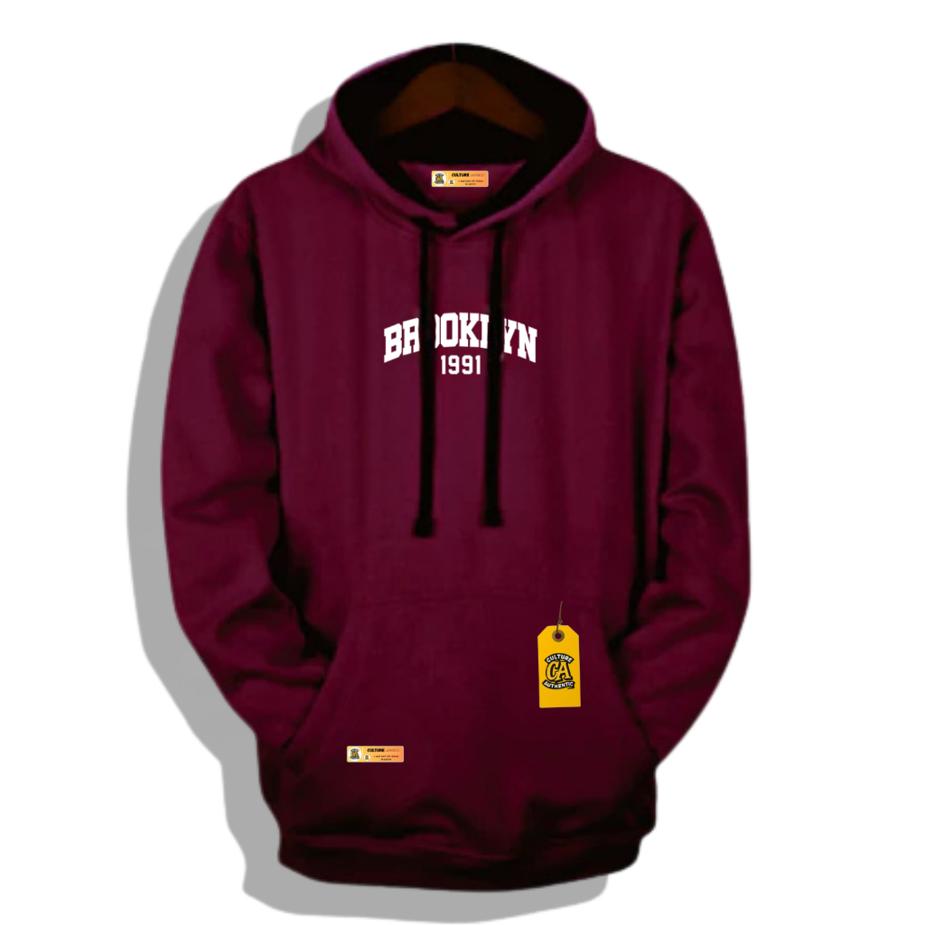New Culture Jumper hoodie BROOKLYN 1991 || BROOKLYN 1991 Sweater Hoodie ( Pria & Wanita )