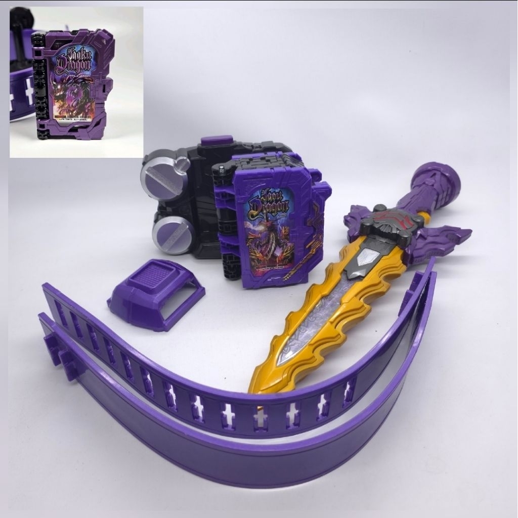 dx kamen rider saber ankokuken kurayami & jaken calibur jaou jakuu dragon