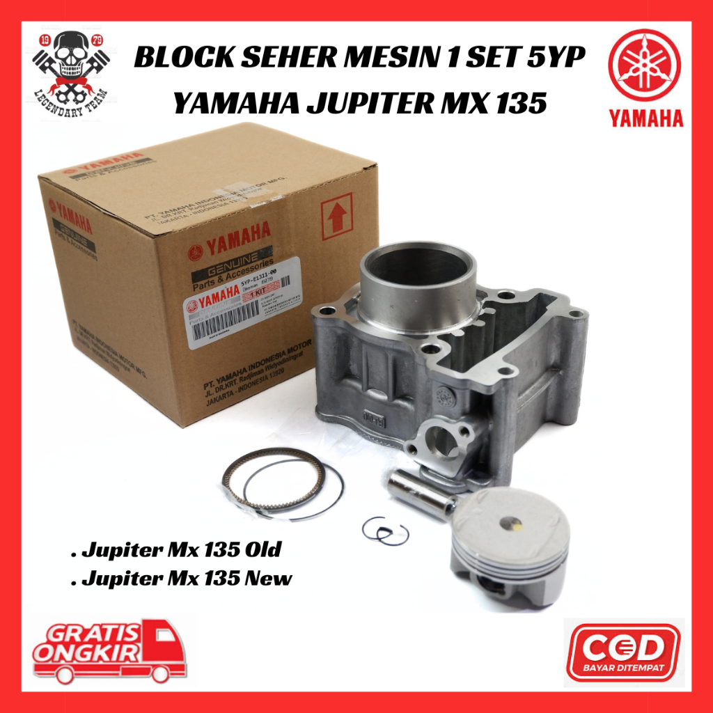 Block Seher Yamaha Jupiter Mx 135 - Jupiter Mx 135 Old - Jupiter Mx 135 New 5YP-E1311-00