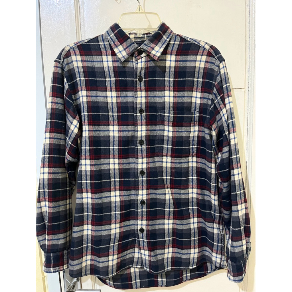 Flannel Uniqlo Panjang Pria Preloved