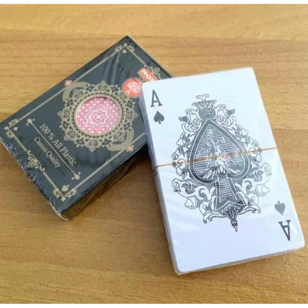 Kartu Remi Playing Card Plastik Waterproof Casio Quality Rox ORIGINAL