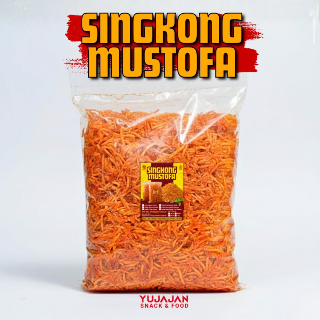 Singkong Mustofa/Singkong Marning Pedas Manis Gurih Lauk Praktis Pengganti Kentang Mustofa By Yujaja