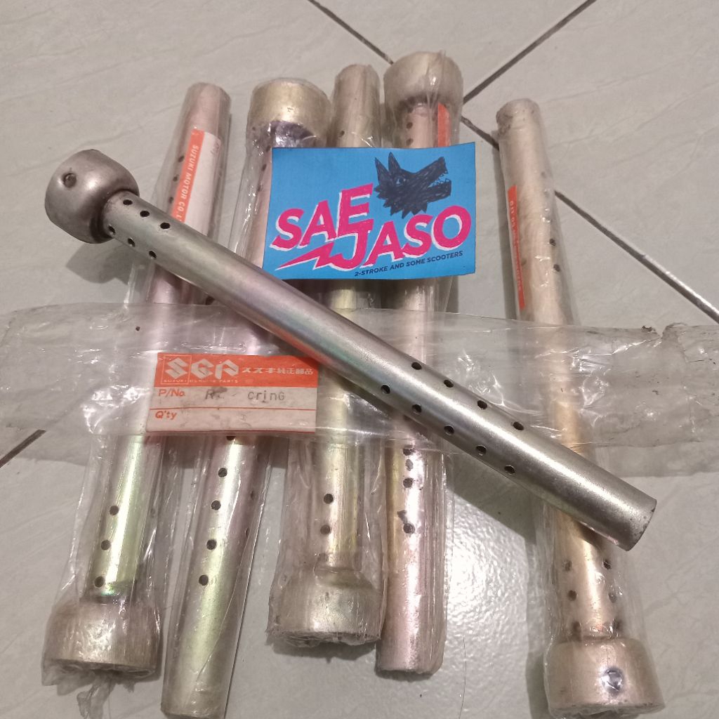 sarangan saringan knalpot suzuki rc80 rc100 rc sprinter cring NOS