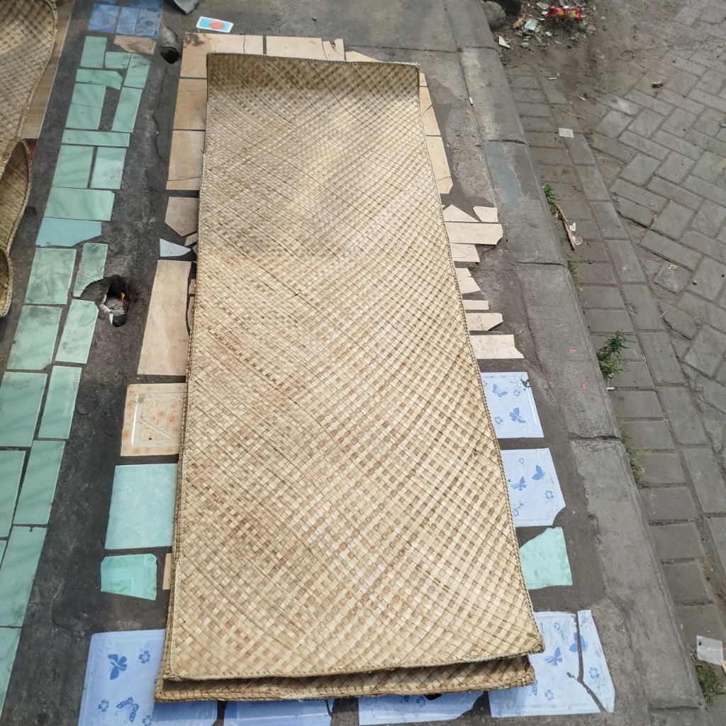 TIKAR PANDAN 180x60 -+ CM TIKAR PIKNIK TIKAR ANYAMAN TIKAR WISATA TIKAR PANDAN HALUS TIKAR DUDUK TIK