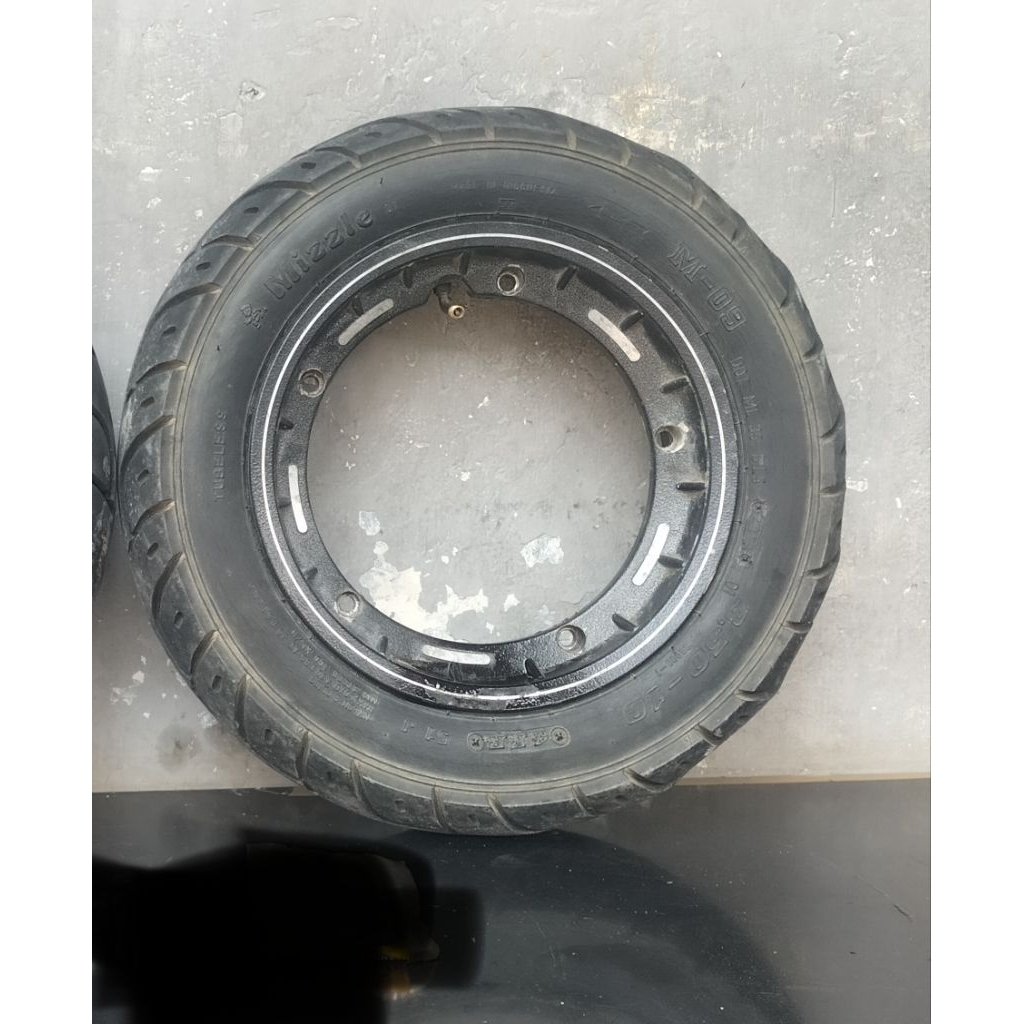 Velg FA ITALIA dan Ban mizzle tubeless