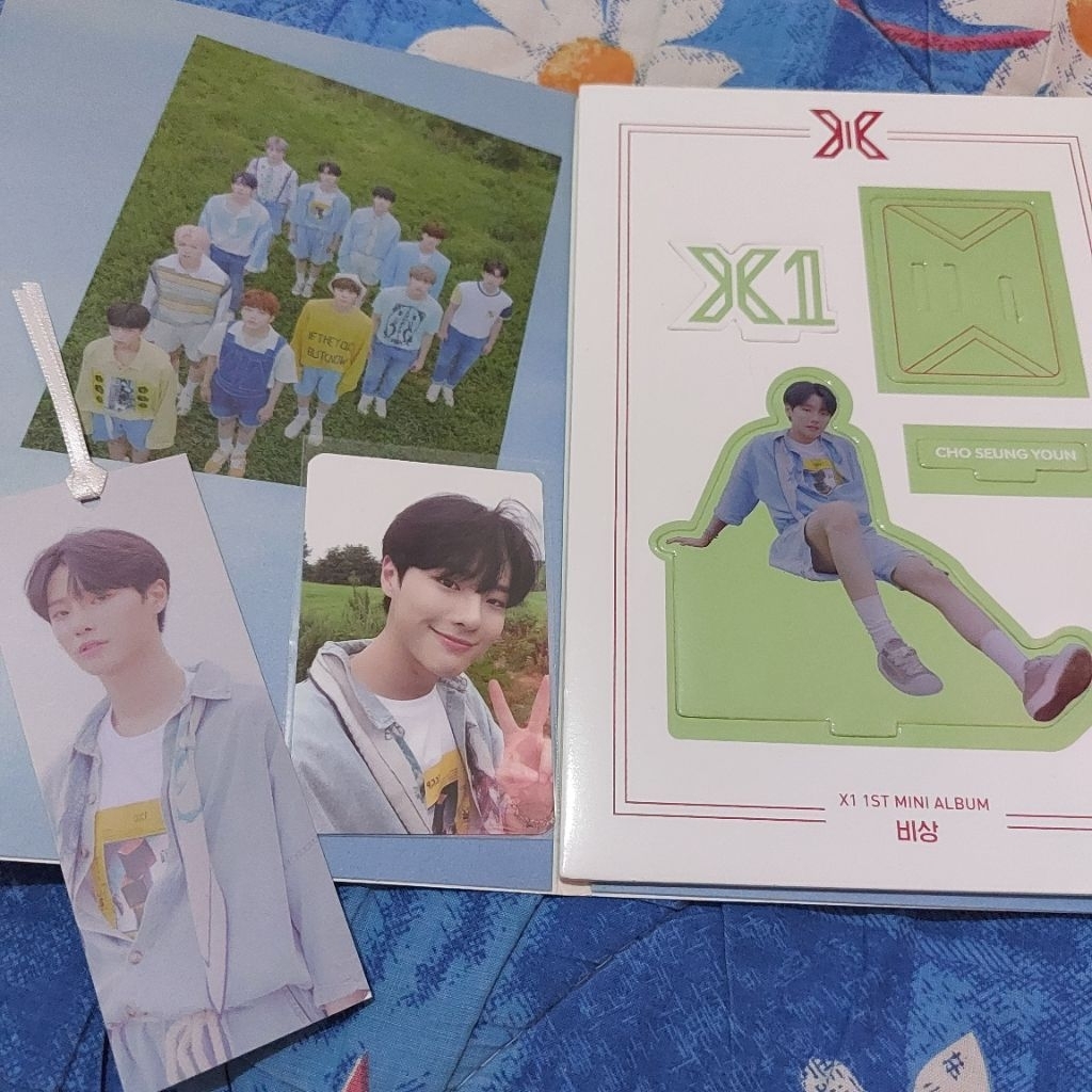 X1 Album Bisang Quantum Leap Cho Seungyoun set