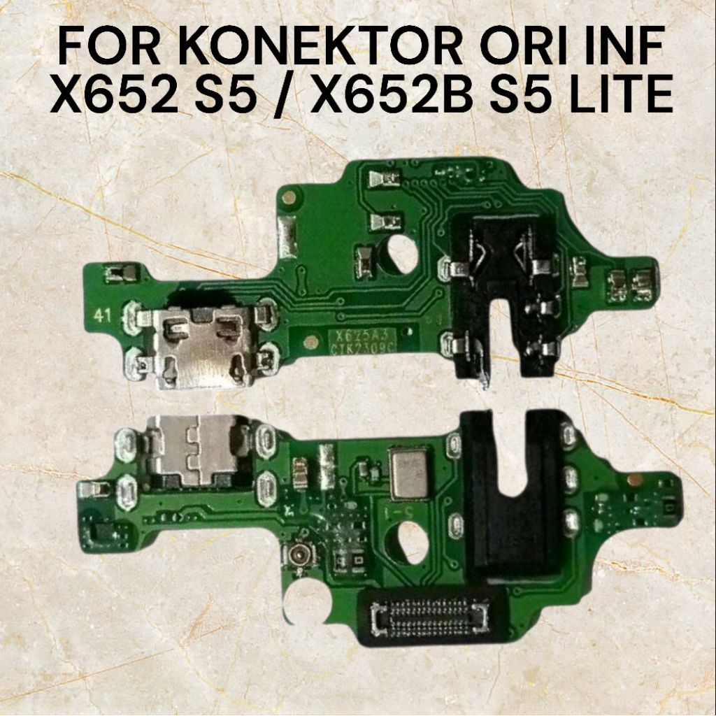 KONEKTOR CHARGER INFINIX S5 / S5 LITE ORIGINAL IC 100% PAPAN CAS CONNEKTOR FLEXIBEL FOR INF S5 / S5 